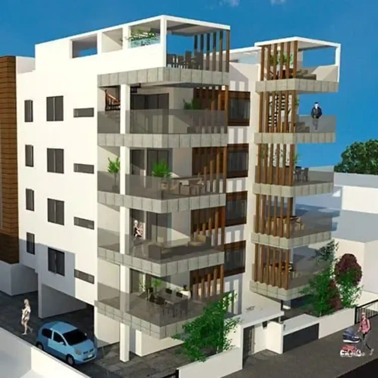 Zdjęcie poglądowe projektu Mestayia Block – Apartment Buildings 1