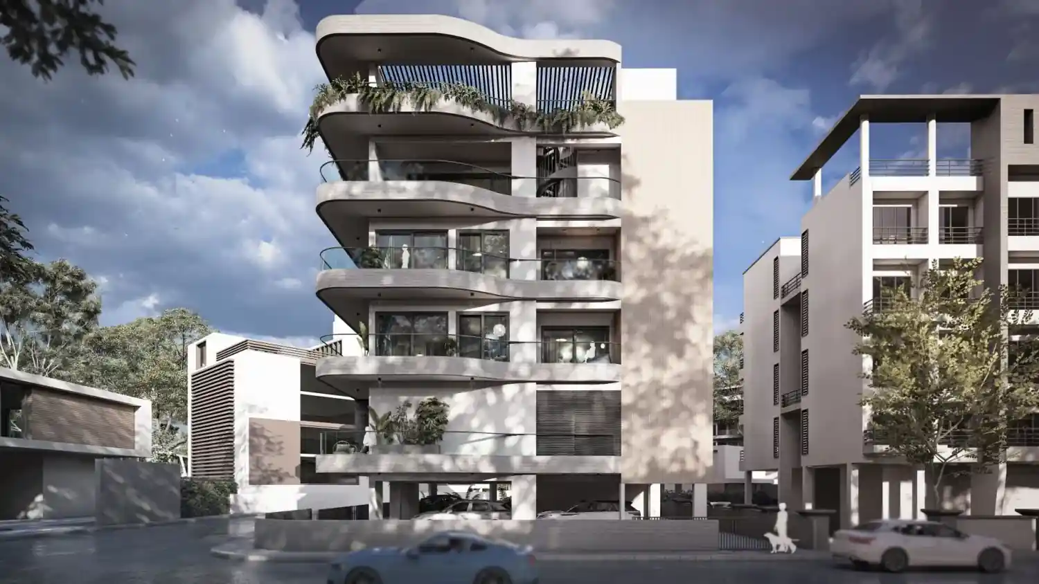 Pine Arc Residence նախագծի ընդհանուր պատկերը 8