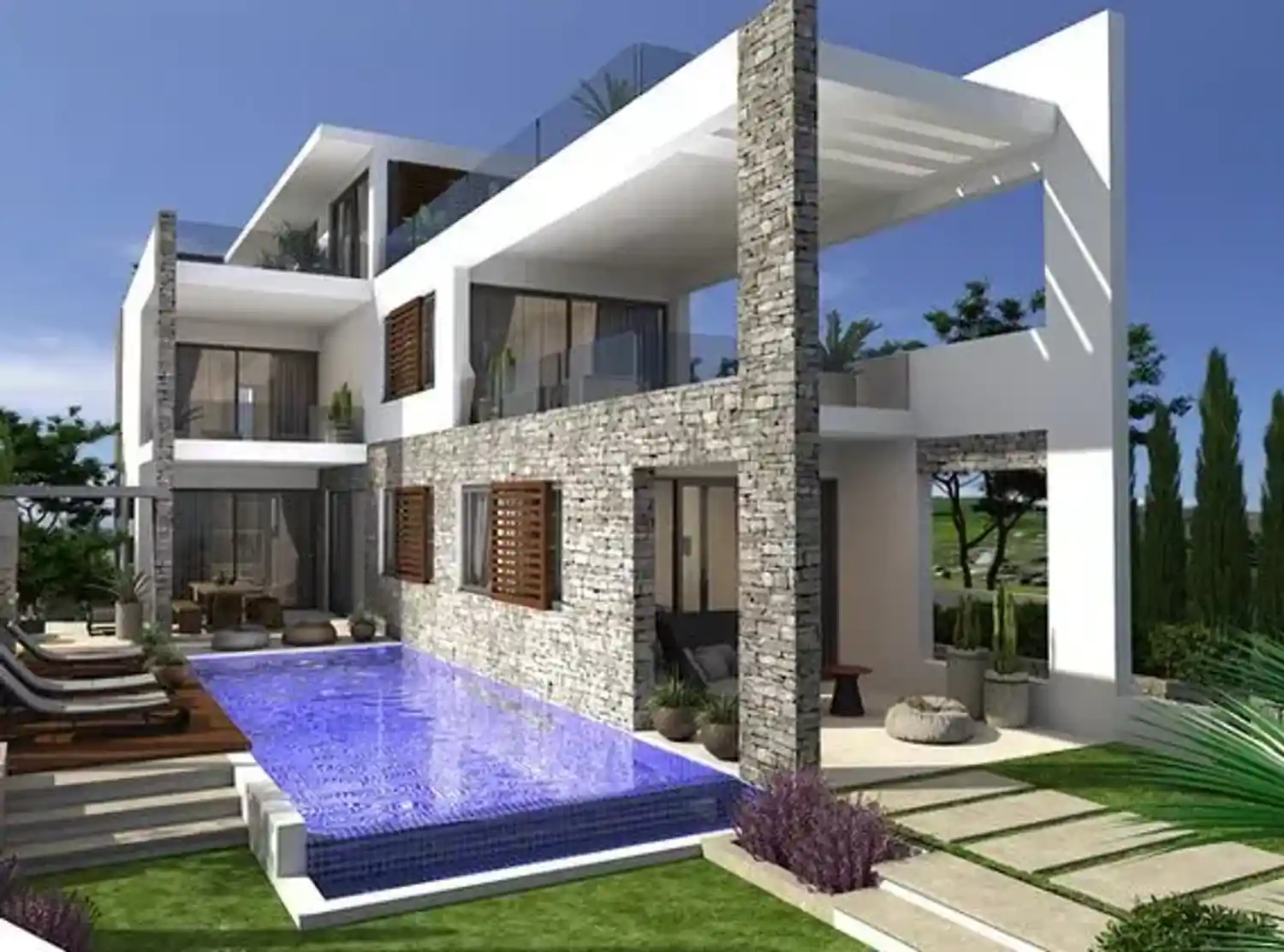 Laguna Beachfront Villas նախագծի ընդհանուր պատկերը 1