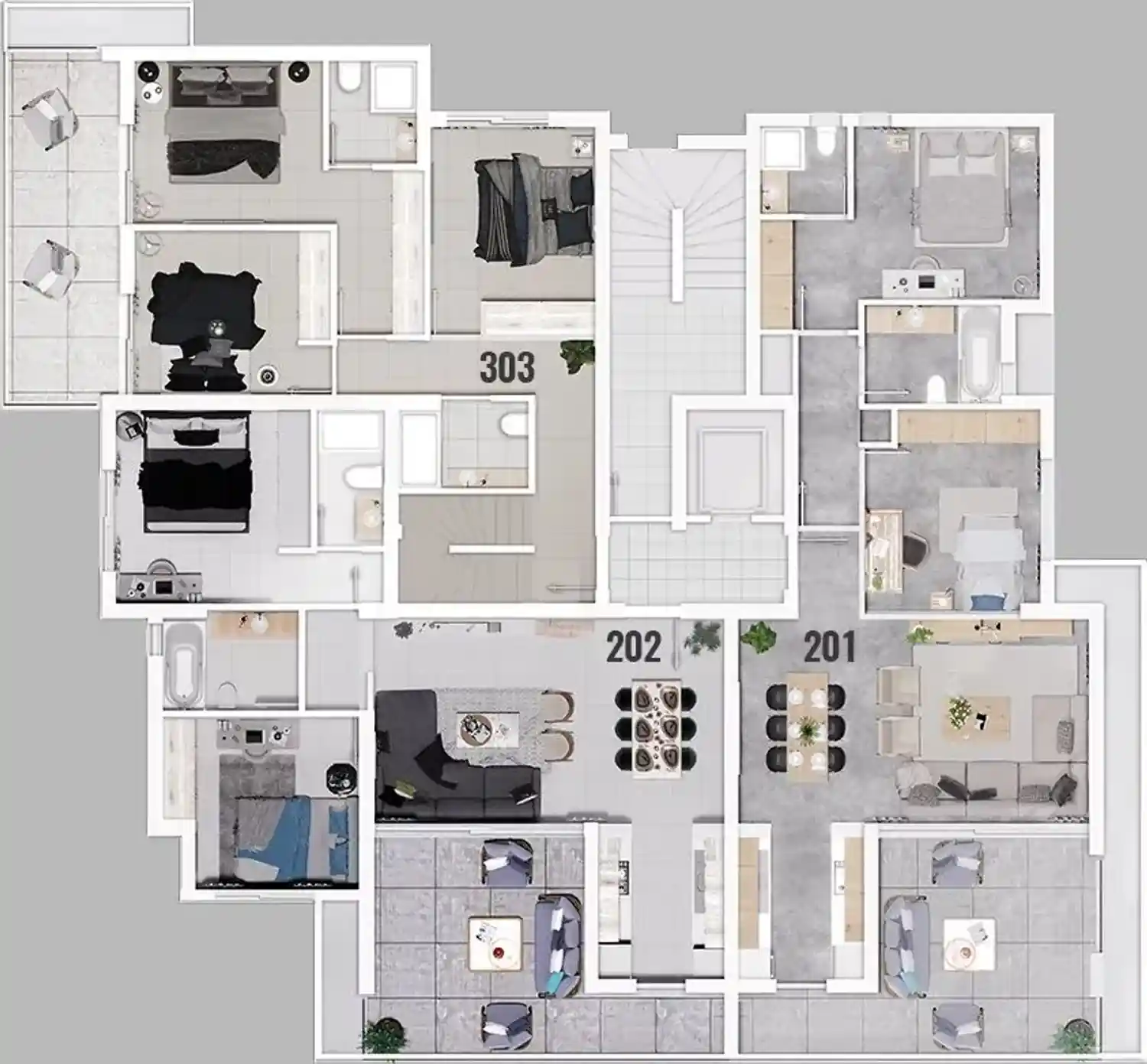 Zdjęcie poglądowe projektu Harmonia Residence 14