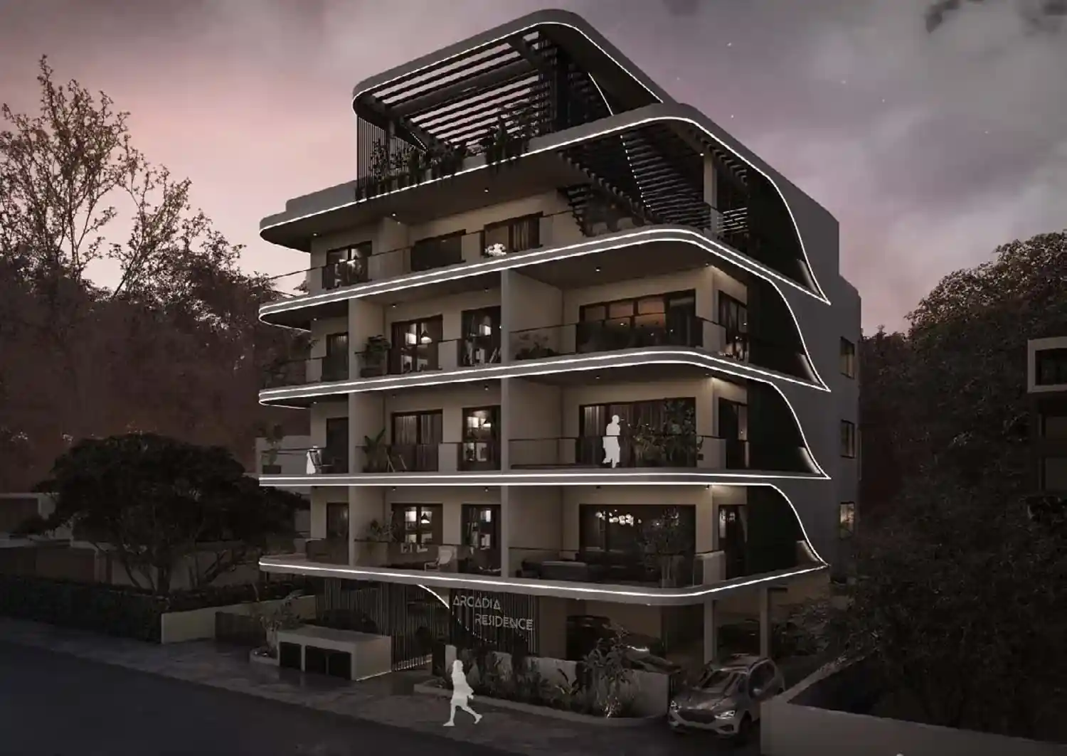 Arcadia Residence նախագծի ընդհանուր պատկերը 4
