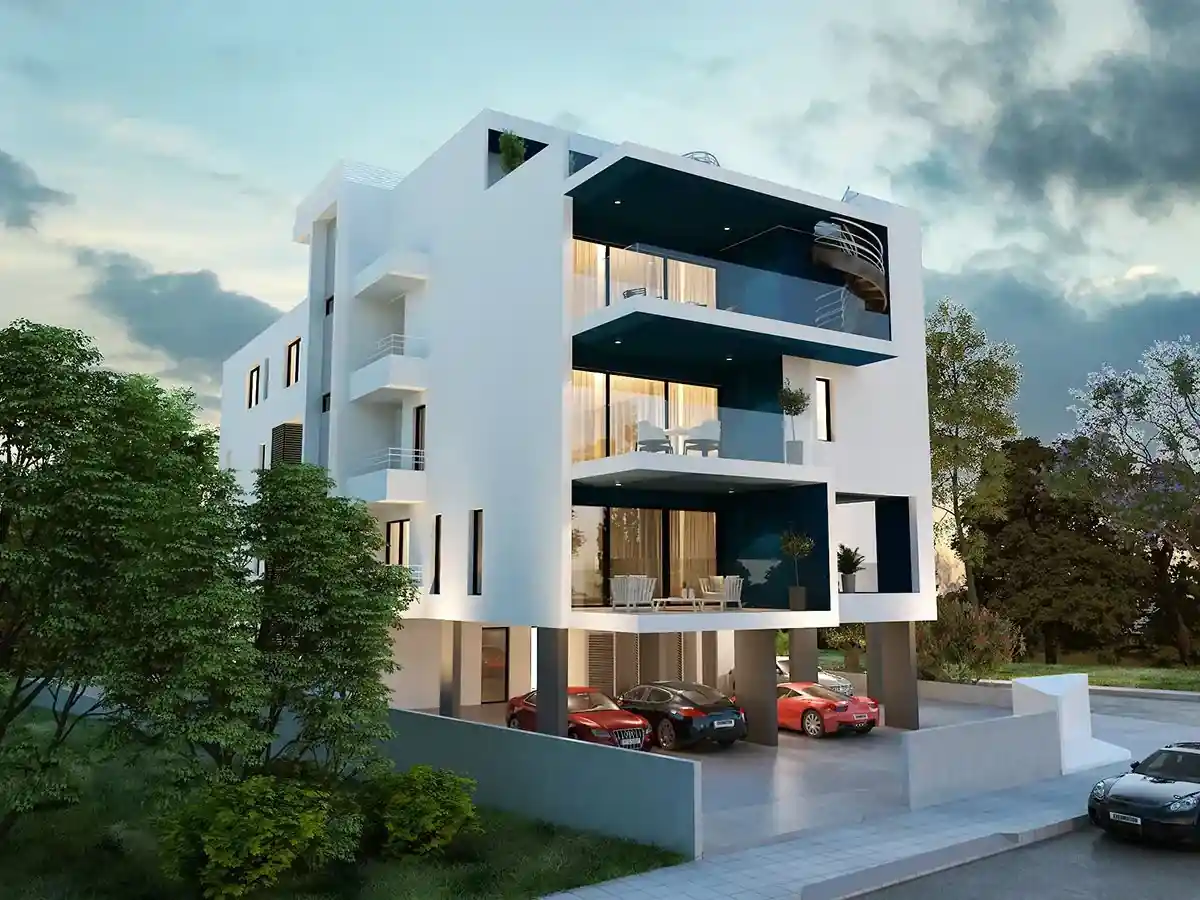 Amorgos Residence նախագծի ընդհանուր պատկերը 3
