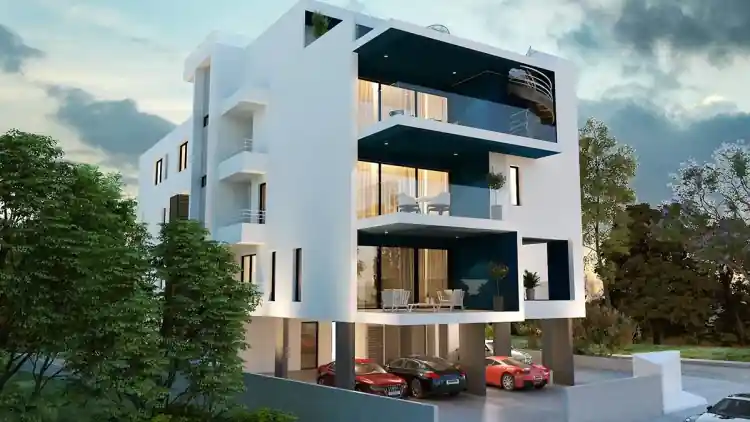 Amorgos Residence նախագծի ընդհանուր պատկերը 3