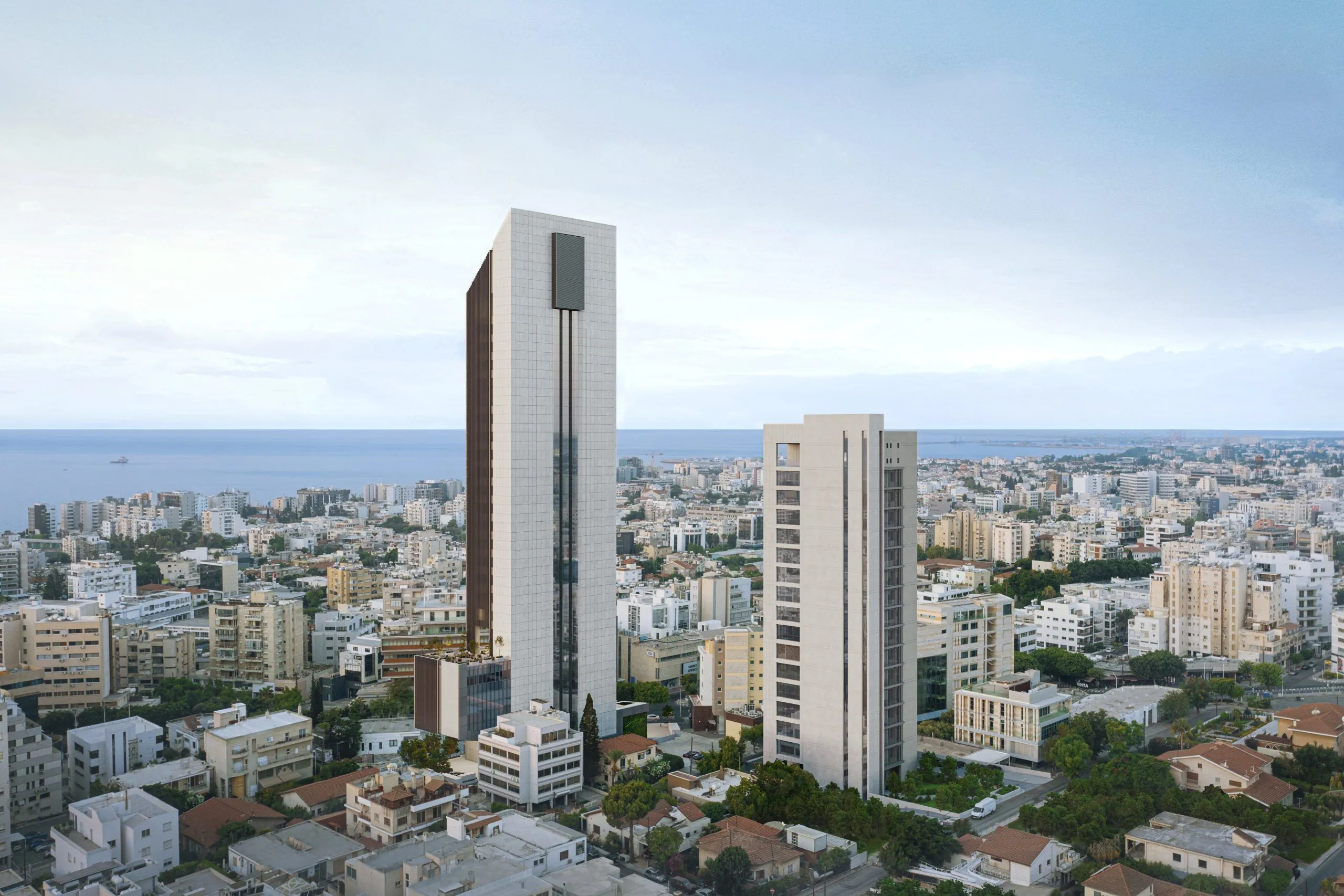Neocleous Tower exterior