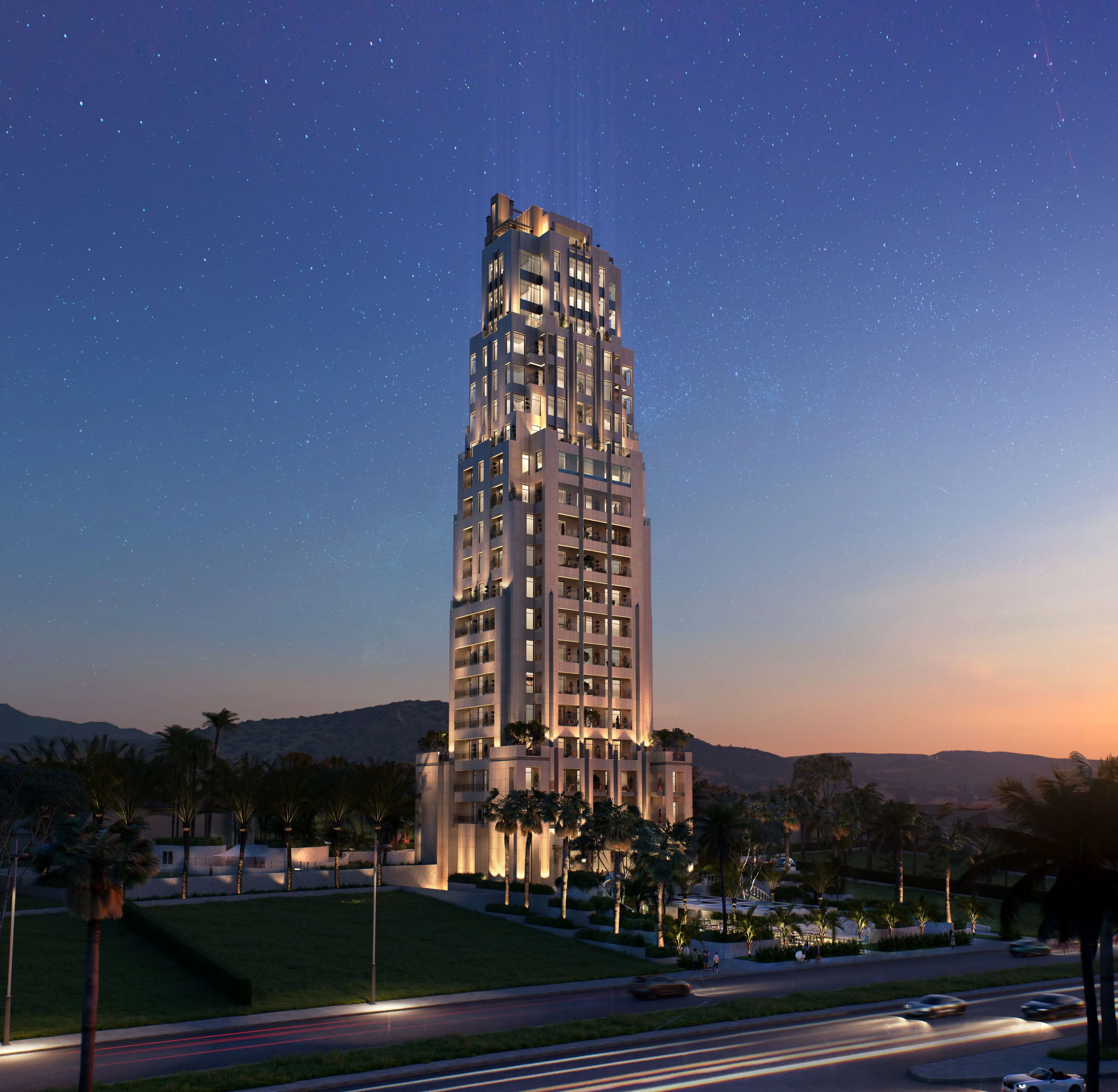 ARARAT Grand Residences widok zewnętrzny