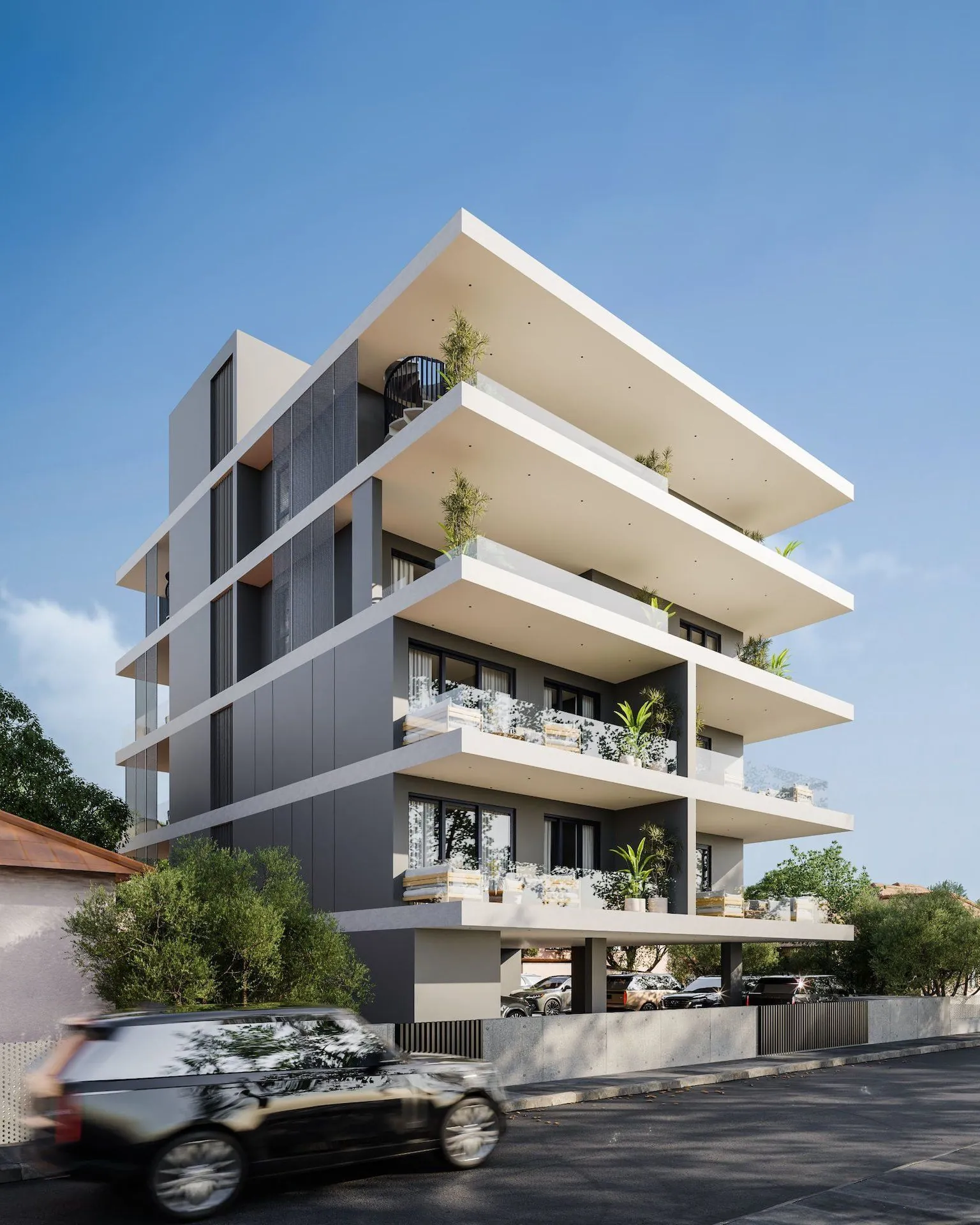 OLIVEA Residences εξωτερική όψη