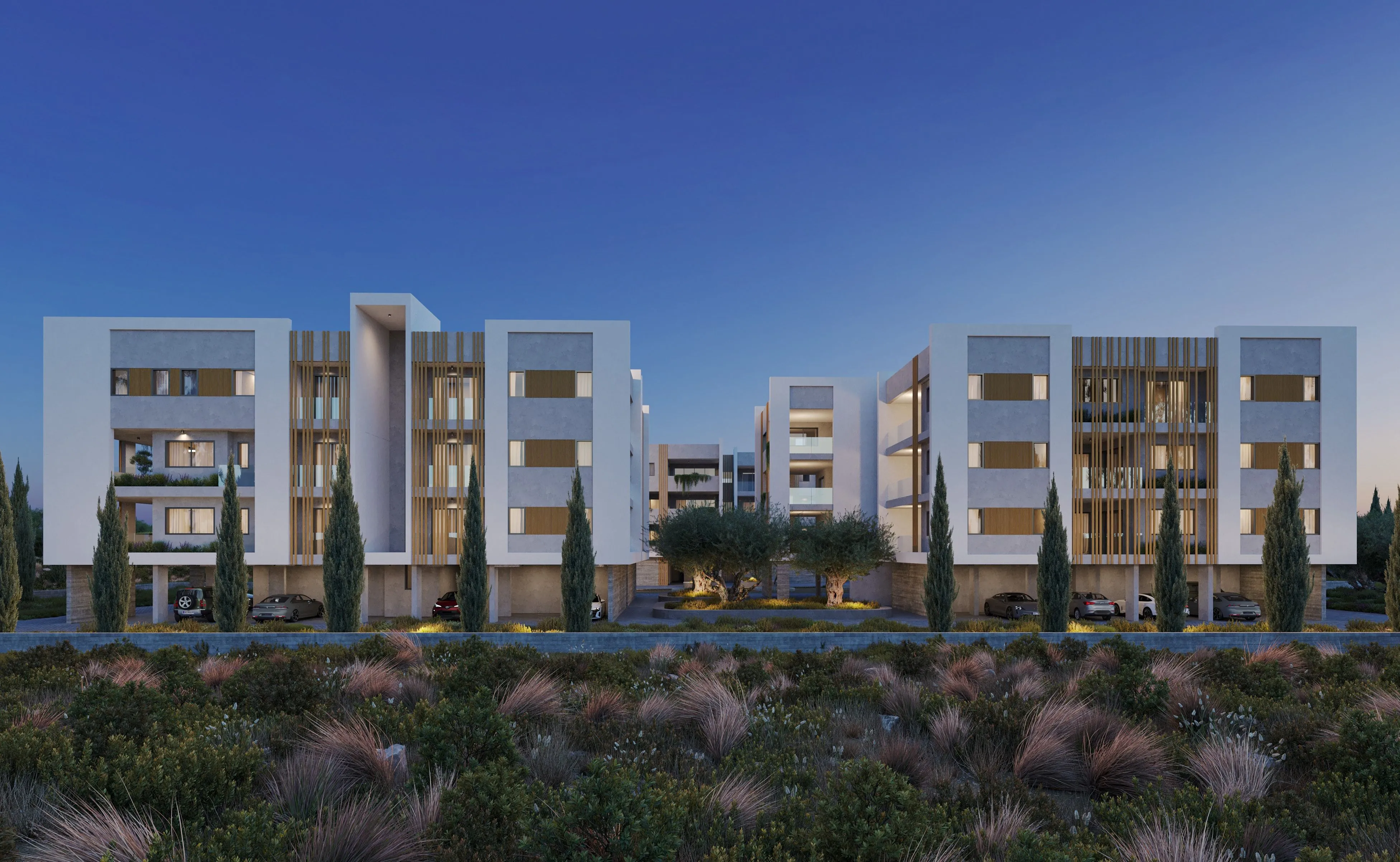 Q Trio Residences widok zewnętrzny