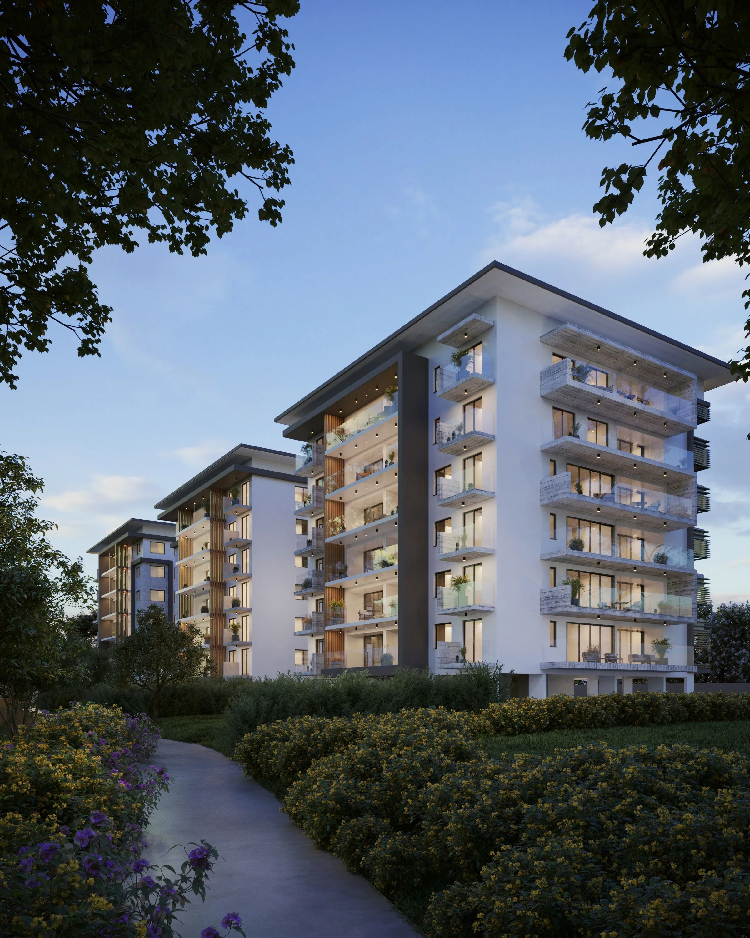 ELEMENTS Residences widok zewnętrzny