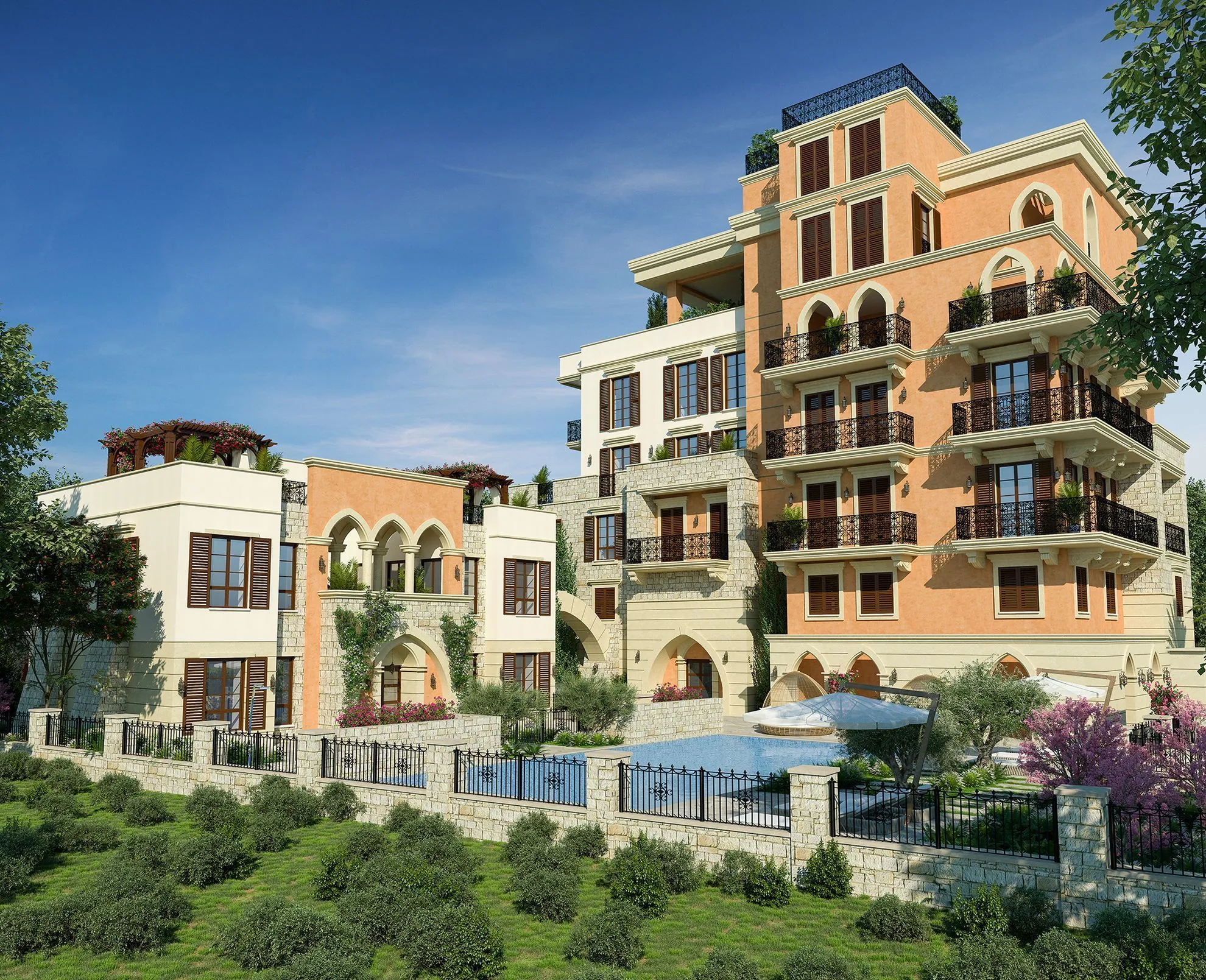 Old Bridge – Luxury Residences արտաքին տեսք