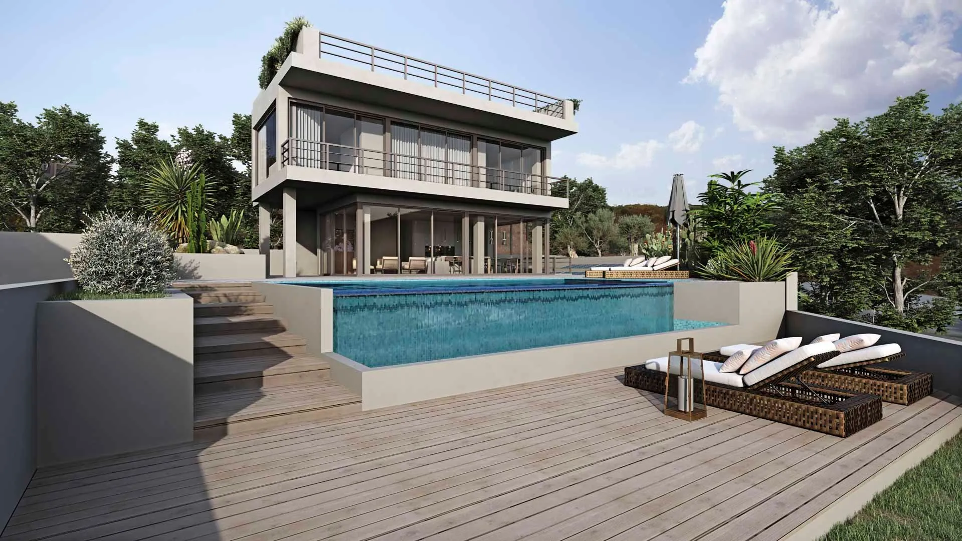 Ikaria Villa exterior