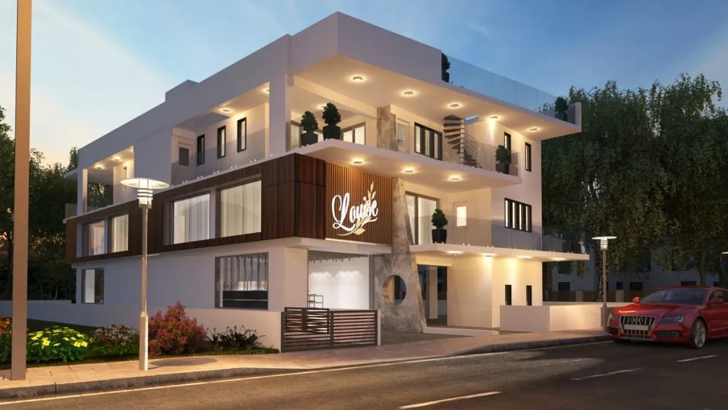 AN.C Block Kolossi, Limassol widok zewnętrzny