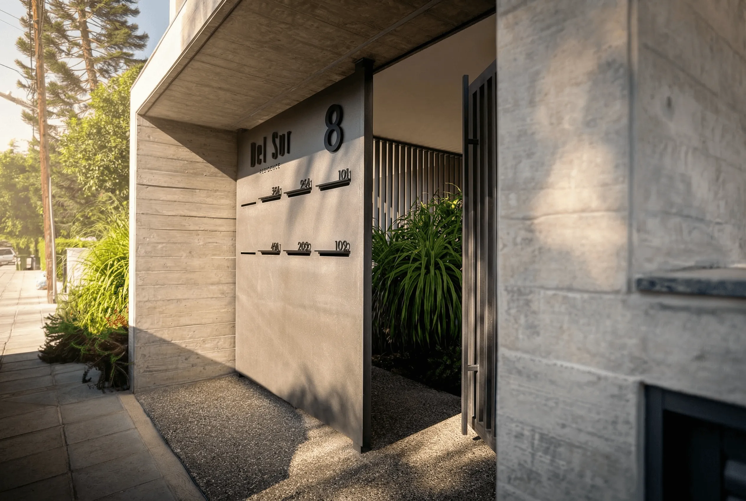 Del Sur exterior