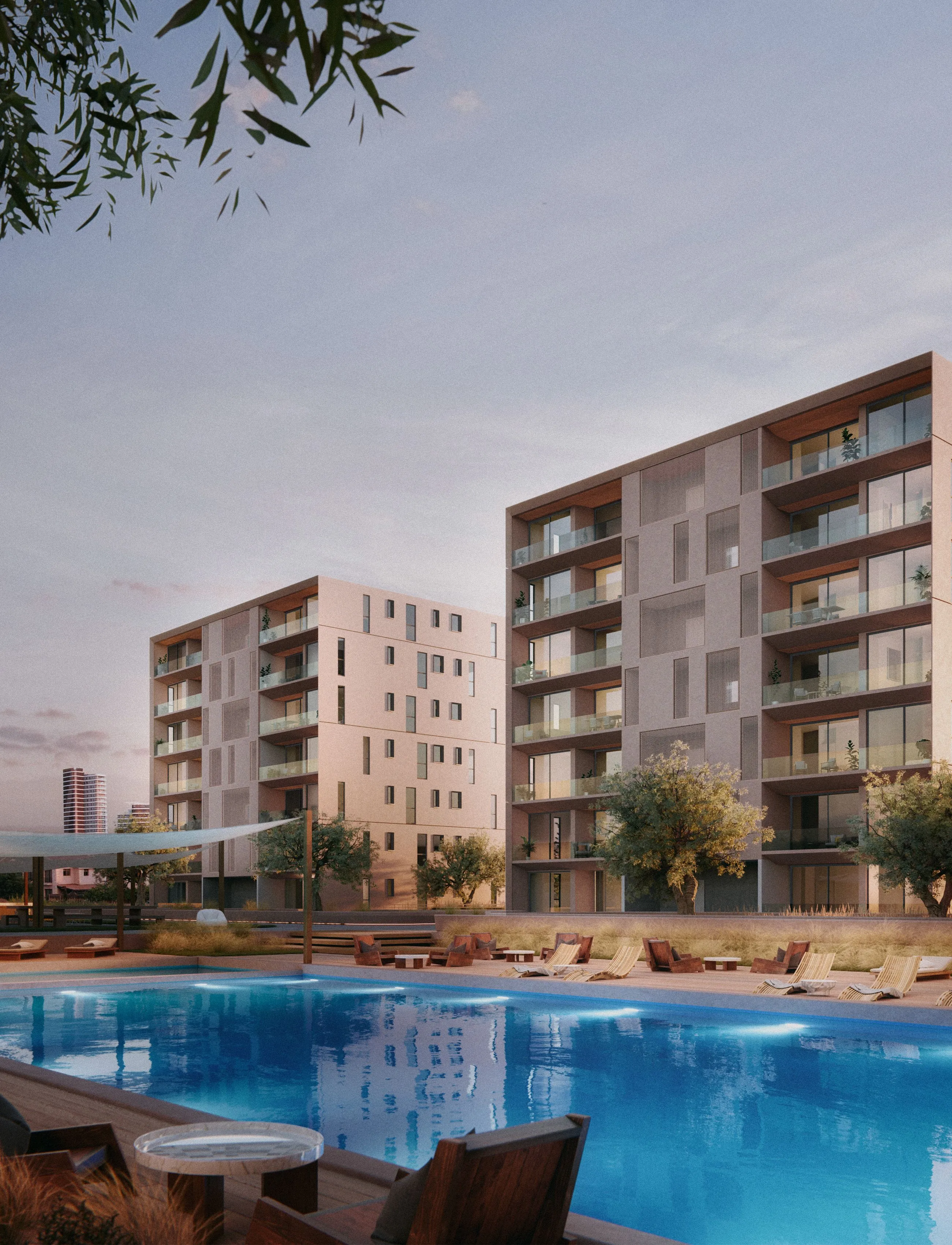 GAIA Residences widok zewnętrzny