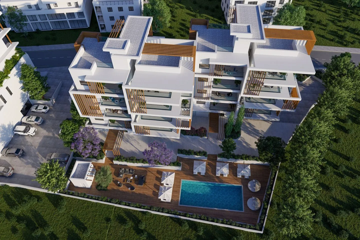 Riverview Plaza Apartments – Phase I widok zewnętrzny