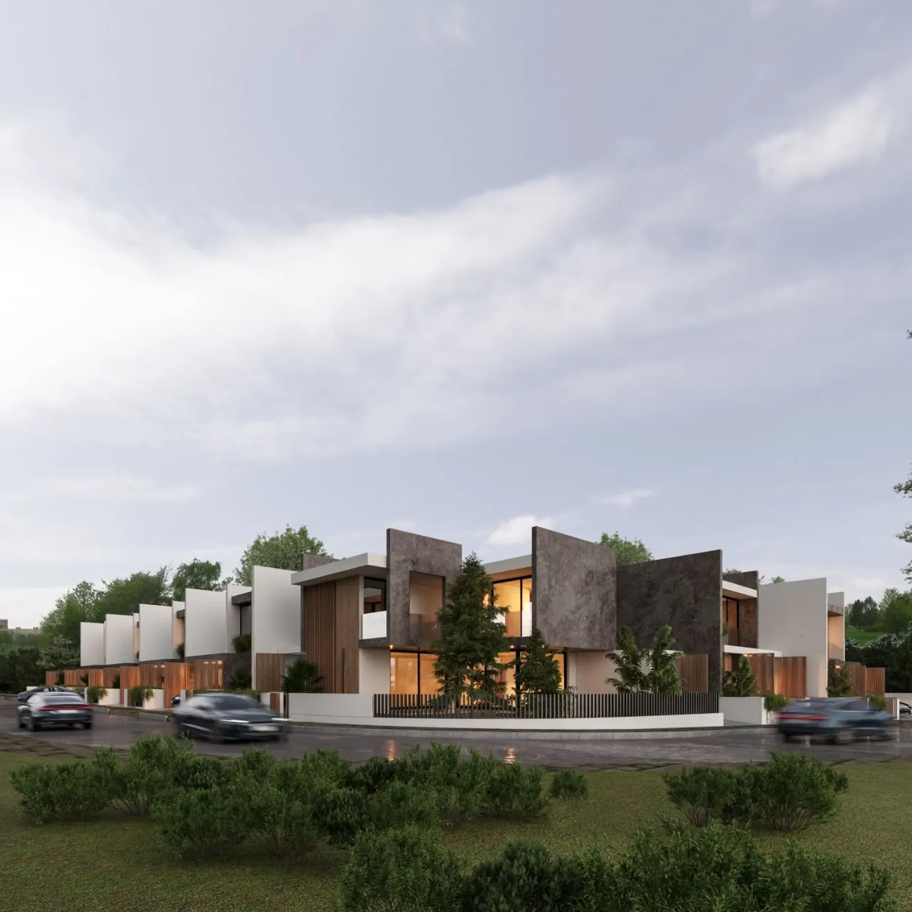 Smart Green Residences – Pera Chorio Nisou εξωτερική όψη